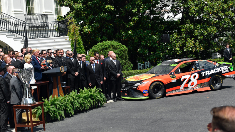 Illustration for article titled Trump Wants To Drive A Race Car And That Must Happen